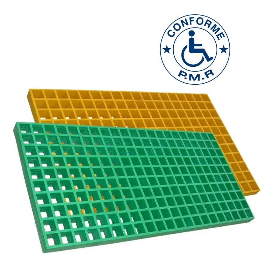 Caillebotis Composite Polyester PRFV , conforme PMR