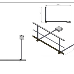 PLAN DE PRINCIPE GARDE CORPS AUTOPORTANT